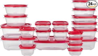 סט קופסאות אחסון Rubbermaid EasyStore 44 חלקים